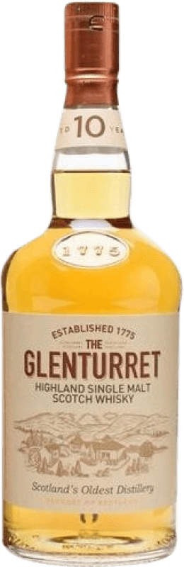 29,95 € Free Shipping | Whisky Single Malt Glenturret Scotland United Kingdom 10 Years Bottle 70 cl