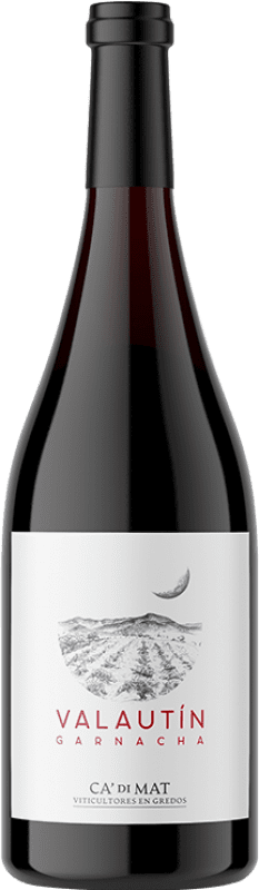 16,95 € 送料無料 | 赤ワイン Ca' Di Mat Valautín D.O. Vinos de Madrid マドリッドのコミュニティ スペイン Garnacha — グルナッシュ 75 cl