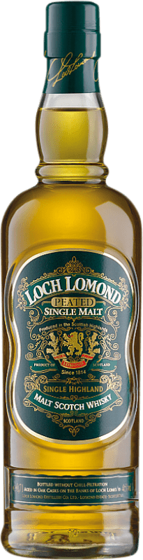 28,95 € Envio grátis | Whisky Single Malt Loch Lomond Peated Escócia Reino Unido Garrafa 70 cl