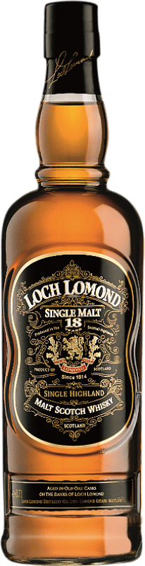 51,95 € 送料無料 | ウイスキーシングルモルト Loch Lomond スコットランド イギリス 18 年 ボトル 70 cl