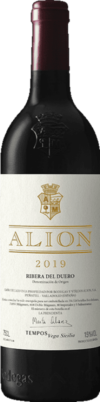 64,95 € Free Shipping | Red wine Alión Reserve D.O. Ribera del Duero Castilla y León Spain Tempranillo Bottle 75 cl