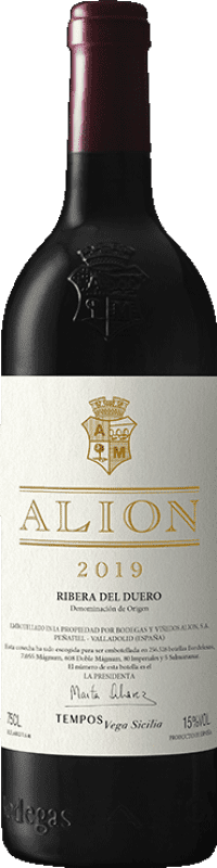 111,95 € Free Shipping | Red wine Alión Reserve D.O. Ribera del Duero Castilla y León Spain Tempranillo Bottle 75 cl
