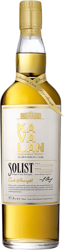 114,95 € Бесплатная доставка | Виски из одного солода Kavalan Solist Ex-Bourbon Cask Тайвань бутылка 70 cl