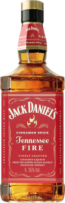 34,95 € Envio grátis | Whisky Bourbon Jack Daniel's Fire Estados Unidos Garrafa 1 L
