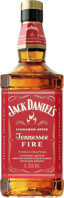 34,95 € Spedizione Gratuita | Whisky Bourbon Jack Daniel's Fire stati Uniti 1 L