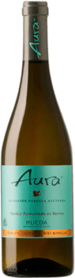 16,95 € Spedizione Gratuita | Vino bianco Aura Parcela Avutarda Crianza D.O. Rueda Castilla y León Spagna Verdejo Bottiglia 75 cl