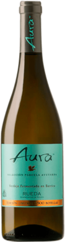 16,95 € 免费送货 | 白酒 Aura Parcela Avutarda 岁 D.O. Rueda 卡斯蒂利亚莱昂 西班牙 Verdejo 瓶子 75 cl