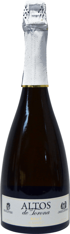 24,95 € Free Shipping | White Sparkling Wine Altos de Torona Brut D.O. Rías Baixas Galicia Spain Albariño — Albarinho Bottle 75 cl