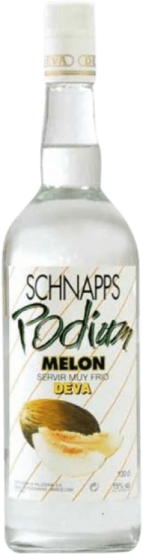 5,95 € Envío gratis | Schnapp DeVa Vallesana Licor Podium Melón Cataluña España Botella 1 L