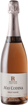 11,95 € Envio grátis | Espumante rosé Mas Codina Rosé Brut Reserva D.O. Cava Espanha Pinot Preto Garrafa 75 cl