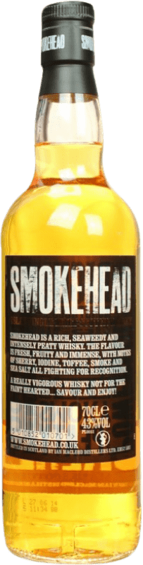 38,95 € Envío gratis | Whisky Single Malt Ian Macleod Smokehead Rock Edición Limitada Escocia Reino Unido 70 cl