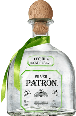 92,95 € Envoi gratuit | Tequila Patrón Silver — Édition Argent Mexique 1 L
