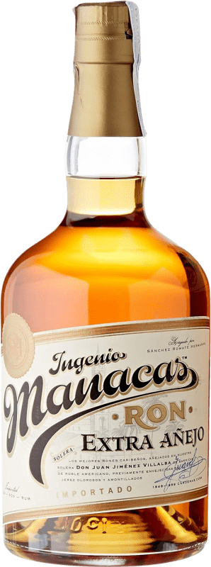 26,95 € 免费送货 | 朗姆酒 Sánchez Romate Ingenio Manacas XA Extra Añejo — 超级陈年 西班牙 70 cl