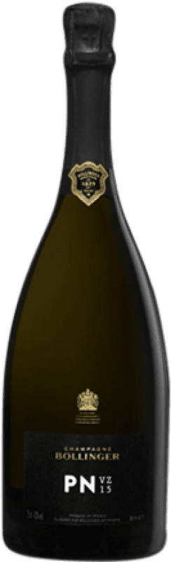153,95 € 免费送货 | 白起泡酒 Bollinger VZ16 A.O.C. Champagne 香槟酒 法国 Pinot Black 瓶子 75 cl