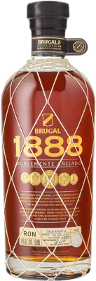 46,95 € 免费送货 | 朗姆酒 Brugal 1888 Doblemente Añejado Añejo — 陈年, 特级珍藏 多明尼加共和国 70 cl
