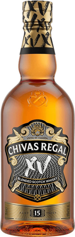 62,95 € Бесплатная доставка | Купажированный виски Chivas Regal XV Резерва Шотландия Объединенное Королевство 15 Лет Бутылка 70 cl