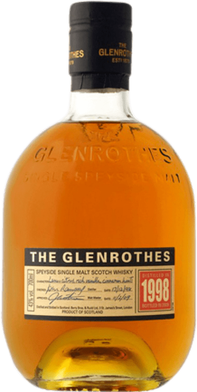 309,95 € 送料無料 | ウイスキーシングルモルト Glenrothes 1998 スコットランド イギリス ボトル 70 cl