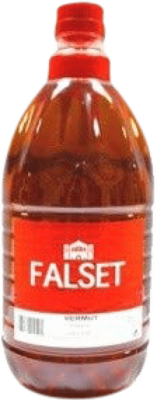 14,95 € Spedizione Gratuita | Vermouth Falset Marçà Dorado Catalogna Spagna Grenache Bianca, Macabeo Caraffa 2 L
