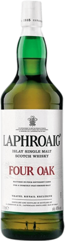 69,95 € Envoi gratuit | Single Malt Whisky Laphroaig Four Oak Ecosse Royaume-Uni Bouteille 1 L
