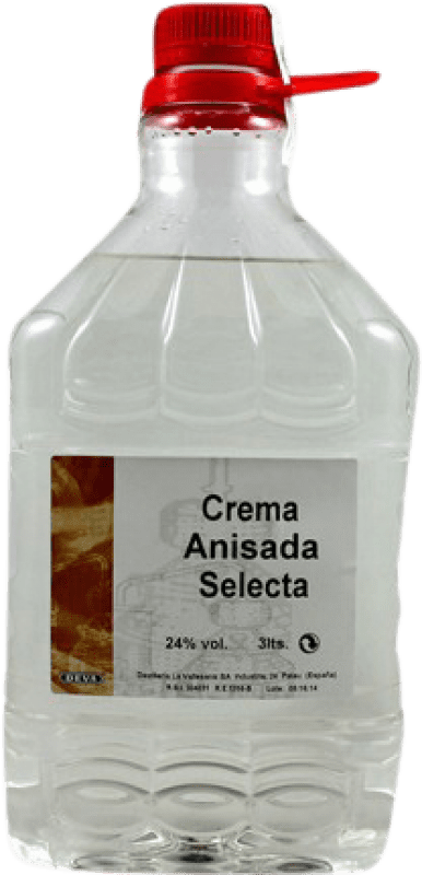 29,95 € Free Shipping | Liqueur Cream DeVa Vallesana Crema Anisada Catalonia Spain Carafe 3 L