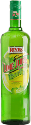 Schnaps Rives Lime Juice Tropic 1 L Alkoholfrei