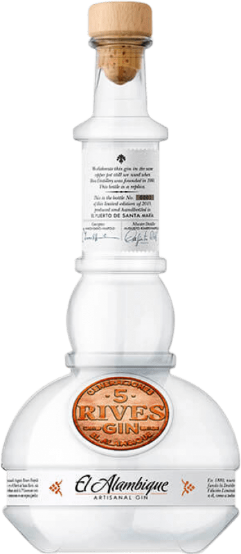 81,95 € 送料無料 | ジン Rives El Alambique スペイン 70 cl
