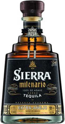 62,95 € Бесплатная доставка | Текила Sierra Milenario Extra Añejo Мексика бутылка 70 cl
