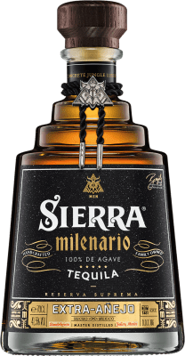 65,95 € Envío gratis | Tequila Sierra Milenario Extra Añejo México Botella 70 cl