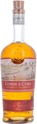 21,95 € Free Shipping | Rum Conde de Cuba Cuba 5 Years Bottle 70 cl