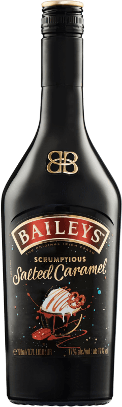 23,95 € Envío gratis | Crema de Licor Baileys Irish Cream Caramel Flavour Salted Caramel Irlanda Botella 70 cl