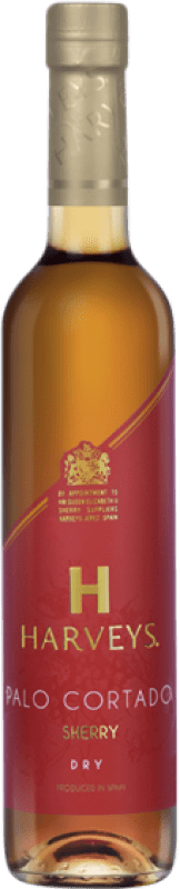 19,95 € Envio grátis | Vinho fortificado Harvey's Palo Cortado D.O. Jerez-Xérès-Sherry Andaluzia Espanha Palomino Fino Garrafa Medium 50 cl