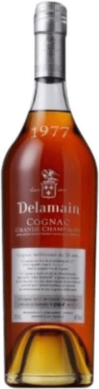 606,95 € Envio grátis | Cognac Conhaque Delamain Millésimé 1977 França Garrafa 70 cl
