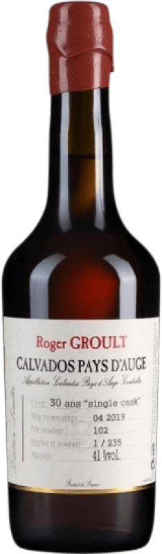 165,95 € Envio grátis | Calvados Roger Groult Single Cask França 30 Anos Garrafa Medium 50 cl