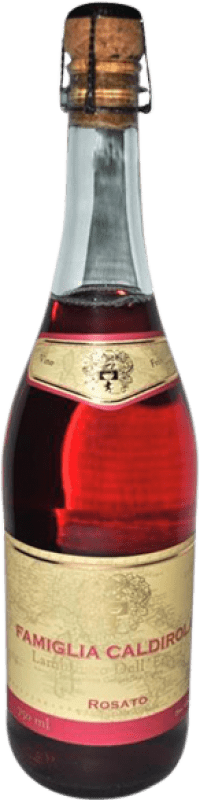 4,95 € Kostenloser Versand | Rosé-Wein Caldirola Rosado D.O.C. Lambrusco di Sorbara Italien Lambrusco Flasche 75 cl