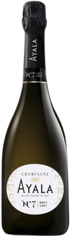 115,95 € 送料無料 | 白スパークリングワイン Maison Ayala Cuvée Nº 7 A.O.C. Champagne シャンパン フランス Pinot Black, Chardonnay ボトル 75 cl