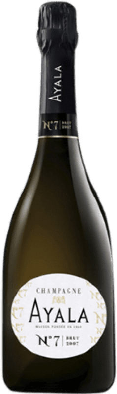 115,95 € Kostenloser Versand | Weißer Sekt Maison Ayala Cuvée Nº 7 A.O.C. Champagne Champagner Frankreich Pinot Schwarz, Chardonnay Flasche 75 cl