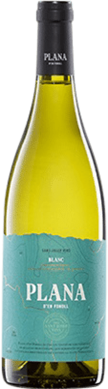 6,95 € Free Shipping | White wine Sant Josep Plana d'en Fonoll Blanco D.O. Catalunya Catalonia Spain Muscat of Alexandria, Sauvignon White Bottle 75 cl