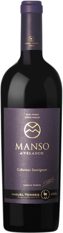 69,95 € Envío gratis | Vino tinto Miguel Torres Manso de Velasco Crianza I.G. Valle Central Valle Central Chile Botella 75 cl