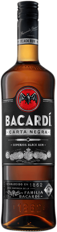 19,95 € Spedizione Gratuita | Rum Bacardí Carta Negra Bahamas 70 cl