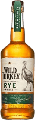 28,95 € Kostenloser Versand | Whisky Bourbon Wild Turkey 81 Proof Rye Vereinigte Staaten Flasche 70 cl