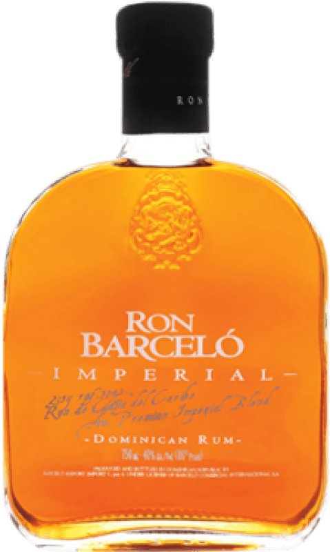 111,95 € Envío gratis | Ron Barceló Imperial República Dominicana Botella Especial 1,75 L