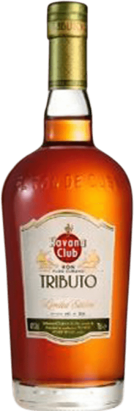 329,95 € Kostenloser Versand | Rum Havana Club Edición Tributo Kuba Flasche 70 cl