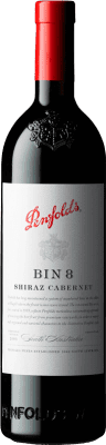 51,95 € Envio grátis | Vinho Tinto Penfolds Bin 8 Shiraz Cabernet Austrália Meridional Austrália Syrah, Cabernet Sauvignon 75 cl