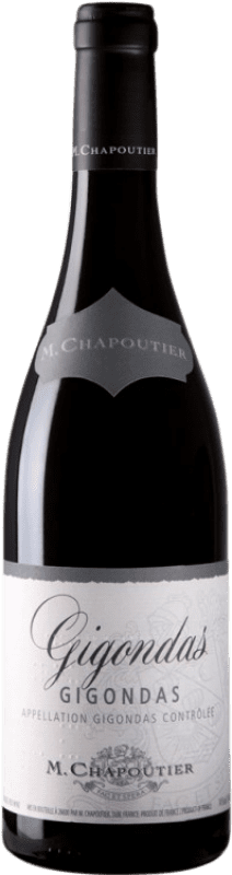 36,95 € Spedizione Gratuita | Vino rosso Michel Chapoutier Gigondas Rhône Francia Syrah, Grenache Tintorera, Mourvèdre, Cinsault Bottiglia 75 cl