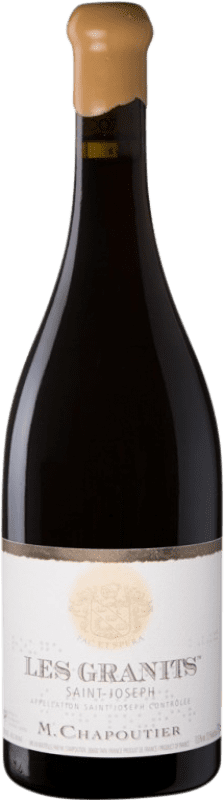 106,95 € Kostenloser Versand | Rotwein Michel Chapoutier Les Granits A.O.C. Saint-Joseph Rhône Frankreich Syrah Flasche 75 cl