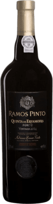 121,95 € Envío gratis | Vino dulce Ramos Pinto Vintage Quinta de Ervamoira Portugal Touriga Franca, Touriga Nacional, Tinta Barroca Botella 75 cl