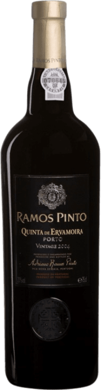 89,95 € Free Shipping | Sweet wine Ramos Pinto Vintage Quinta de Ervamoira 2004 Portugal Touriga Franca, Touriga Nacional, Tinta Barroca Bottle 75 cl