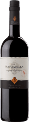17,95 € Free Shipping | Fortified wine Fernando de Castilla Classic D.O. Manzanilla-Sanlúcar de Barrameda Andalusia Spain Palomino Fino Bottle 75 cl