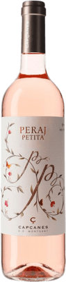 14,95 € Envio grátis | Vinho rosé Celler de Capçanes Peraj Petita Rosat D.O. Montsant Catalunha Espanha Grenache Tintorera Garrafa 75 cl
