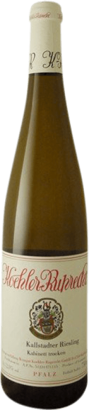 12,95 € Envio grátis | Vinho branco Koehler Ruprecht Kallstadter Kabinett Seco Q.b.A. Pfälz Pfälz Alemanha Riesling Garrafa 75 cl
